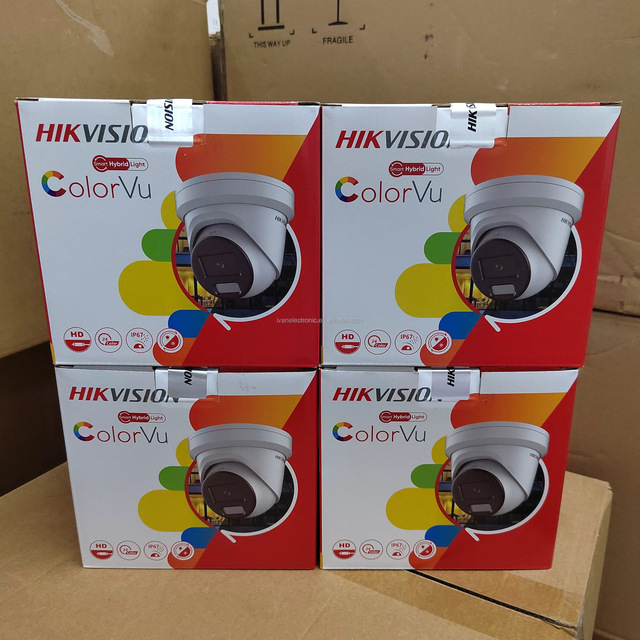 Brand New Original HIK DS-2CD2347G2H-LISU/SL 4MP Smart Hybrid Light ColorVu Turret Camera Two-Way Audio IP67