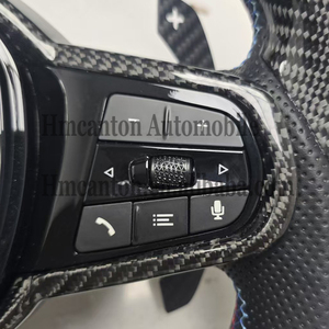Volante Deportivo de Fibra de Carbono con Luces LED para BMW Serie G, M3 G20 G30 G80 M4 G82 M5 CS, en Oferta - Product Image 5