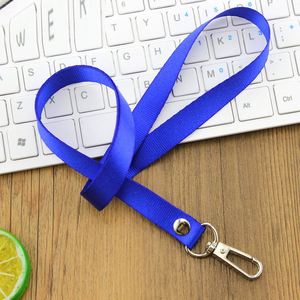 Custom Colorful Ribbon <b>Key</b> Chain Card Holder Neck Strap Badge Neck Rope Badge Exhibition Name Tag Cord <b>Lanyards</b> - Product Image 3