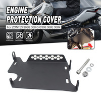 Protection de châssis et de carénage inférieur modifiée en acier inoxydable pour scooter ACZ ZONTES 368E G K