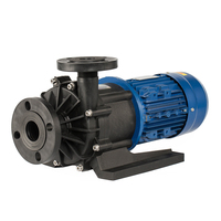 Bomba de Circulación Magnética MPH-422 de 2HP con Cabezal de PP, Alta Potencia, 380V, 400 L/min, 23 Metros, para Agua Salada, Productos Químicos y Embarcaciones