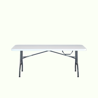Table d'extérieur pliable pour ordinateur, poker, étude, repas et événements, avec chaises intégrées