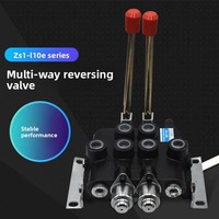 Vanne de commande hydraulique Hongpeng ZS1-L10E/L20E, vanne directionnelle manuelle multi-positions à deux voies