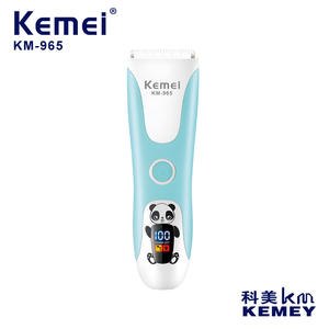 Tondeuse à cheveux électrique pour bébé Kemei KM-965, moteur sans balais, chargement silencieux, lavable à l'eau, pour usage domestique - Product Image 2