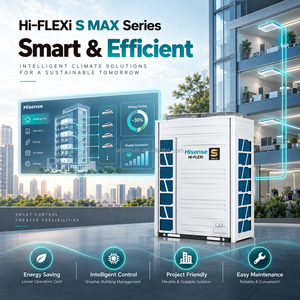 Hisense Hi-FLEXi S <span class=keywords><strong>MAX</strong></span> Wärmerückgewinnungs-VRF 220V 60Hz Gleichzeitige R410A Gewerbliche Zentralklimaanlage für Hotel, Einkaufszentrum, Büro - Product Image 2
