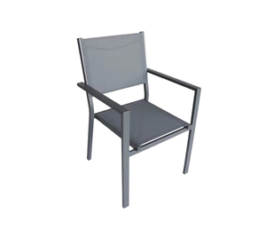 Vente à Chaud <span class=keywords><strong>Chaise</strong></span> de Patio Extérieur en Aluminium au Design Moderne pour Hôtels Écoles Parcs Camping avec Enfants pour Jardins - Product Image 2
