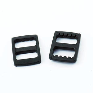 Hebilla de plástico deslizante con anillo en D para bolsos, correas ajustables, resistentes al desgaste, duraderas, de color sólido J3-024 - Product Image 1