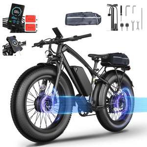 Bicicleta Eléctrica de Montaña para Adultos, Doble Motor, Alta Velocidad, 864WH, Resistente al Agua, Batería de Litio, Velocidad Máxima, Pedidos al por Mayor, Empaque Personalizado, OEM - Product Image 5