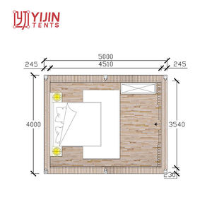 Carpa de Glamping Safari Africana Personalizada Profesional con Baño - Product Image 6