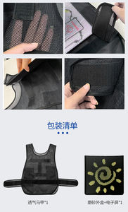 Gilet réfléchissant LED RVB pleine couleur le plus récent, contrôle par application téléphonique pour la publicité intérieure/extérieure, garantie 1 an, gilet lumineux - Product Image 5