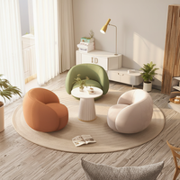 Canapé individuel de salon en bois, vente en gros d'usine, mobilier de salon moderne et luxueux pour hôtels et cafés