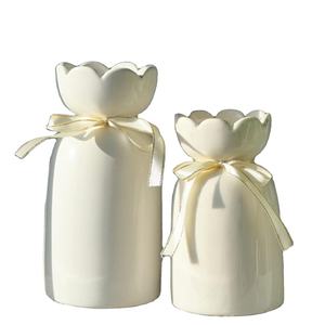 Décoration de table de salon de mariage en céramique <span class=keywords><strong>simple</strong></span> et moderne Vase d'arrangement de fleurs séchées pour bureau chambre à coucher - Product Image 1