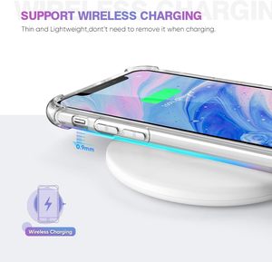 เคสใสกันกระแทก 4 มุม พร้อม Air Cushion รองรับการชาร์จไร้สาย สำหรับ iPhone 17 16 15 14 13 12 Pro Max Air - Product Image 6