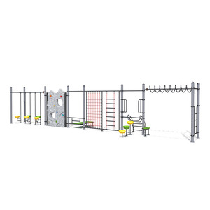 Barres de singe pour enfants, équipement de gymnastique d'escalade en plastique pour l'extérieur, largement utilisé dans les parcs, équipement de <span class=keywords><strong>fitness</strong></span> pour enfants - Product Image 3