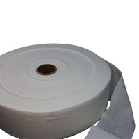 Papier absorbant respirant écologique léger en rouleau géant Airlaid moelleux pour matières premières de serviettes hygiéniques