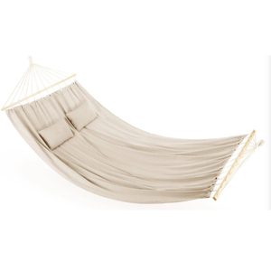 Hamaca de árbol doble colgante de algodón y poliéster de lona para patio exterior Extragrande - Product Image 3