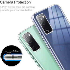 <span class=keywords><strong>Coque</strong></span> souple ultra fine pour <span class=keywords><strong>Samsung</strong></span> Galaxy S23 S22 S21 S20 Note 20 Ultra 10 S10 <span class=keywords><strong>S9</strong></span> <span class=keywords><strong>Plus</strong></span> 9 <span class=keywords><strong>Coque</strong></span> arrière en <span class=keywords><strong>silicone</strong></span> TPU transparent - Product Image 4