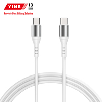 Câble USB en silicone tressé PD 65W, durée de vie de 20000 plisages, câble de charge rapide USB-C Type-C pour iPhone et écouteurs
