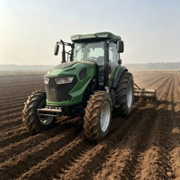 Tracteur agricole 70 CV 4x4, multifonctionnel, avec système hydraulique, livraison directe d'usine