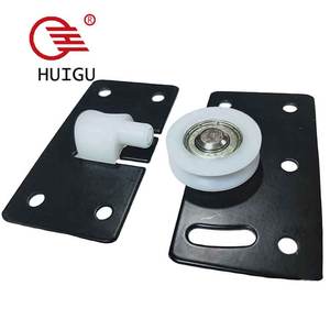 Roulettes <span class=keywords><strong>de</strong></span> porte coulissante en bois <span class=keywords><strong>de</strong></span> la série Heavy White Wheel, quincaillerie <span class=keywords><strong>pour</strong></span> <span class=keywords><strong>rail</strong></span> coulissant, poignée <span class=keywords><strong>de</strong></span> <span class=keywords><strong>meuble</strong></span>, accessoires - Product Image 2