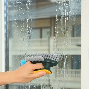 Brosse de nettoyage triangulaire en silicone polyvalente (1 ou 2 pièces) – Éponge durable multi-surfaces pour le nettoyage des coins morts, salle de bain et cuisine - Product Image 5