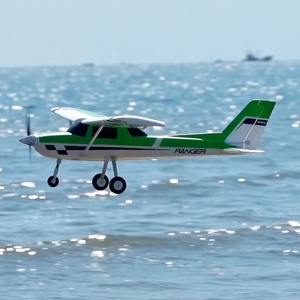 FMS Ranger V2 RC avion d'entraînement débutant PNP 1220mm conception d'aile haute assemblage facile <span class=keywords><strong>train</strong></span> d'<span class=keywords><strong>atterrissage</strong></span> en métal pour le décollage de la terre et de l'eau - Product Image 4