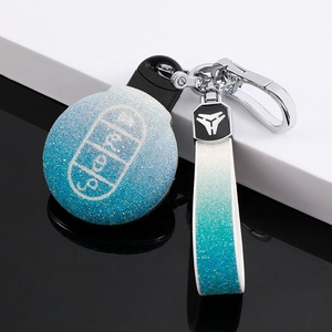 Housse de voiture clé avec porte-clés Bling pour BMW <span class=keywords><strong>Mini</strong></span> COOPERS F54 F55 F56 F57 F60 R55 R56 R57 R58 R59 R60 S Roadster étui à clés de voiture mignon - Product Image 5