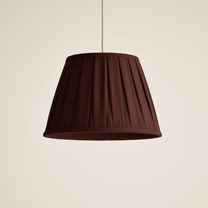 Lampe de table avec abat-jour en tissu plissé, base d'ampoule LED E27, commande par interrupteur, pour salle à manger, design simple - Product Image 3