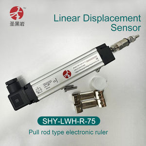Capteur de position linéaire industriel 50-2500mm Gamme 0.01mm Répétabilité-40 ℃ + 80 ℃ Angle linéaire Mesures de position linéaire - Product Image 4