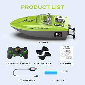 <span class=keywords><strong>Flytec</strong></span> V222 2.4Ghz, Doble Protección Impermeable, 20Km/h, <span class=keywords><strong>Barco</strong></span> RC de Alta Velocidad, Sensor de Agua, Mini Juguete, <span class=keywords><strong>Barco</strong></span> a Control Remoto - Product Image 6