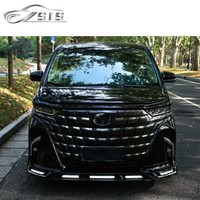 Nouveau kit de carrosserie Alpha Vellfire série 40 style Elara jupe latérale avant diffuseur arrière pour pare-chocs Alpha série 40