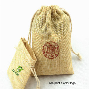 Bolsa de Yute y Lino para Joyería, Bolsa de Artesanía de Lujo para Accesorios para el Cabello, Bolsa para Joyas, para Empaque de Regalos - Product Image 6