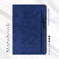 Carnet A5 personnalisé en cuir à reliure à spirale, couverture rigide, pour bureau, promotionnel, cadeau d'entreprise