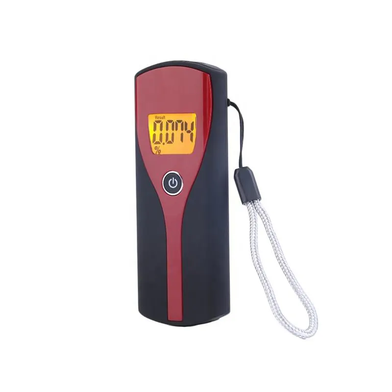 Hoge Gevoeligheid Elektronische At6880 Alcoholische Detector Rijden Veiligheid Sleutelhanger Blaastest Alcohol Kleine Digitale Alcohol Tester