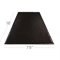 Tapis de sol antidérapant en PVC personnalisable avec motif puzzle en vinyle tissé pour bureau, voiture, salle de bain ou porte