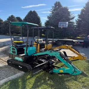 Mini-excavatrice HT12, pompe hydraulique, moteur, boîte de vitesses, chenilles, réponse fluide, rayon de braquage court, économique, pratique - Product Image 4