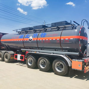 Semi-remorque en acier au carbone personnalisable de type semi-suspendu à corrosion à grand volume directement de l'usine pour utilisation sur camion - Product Image 3