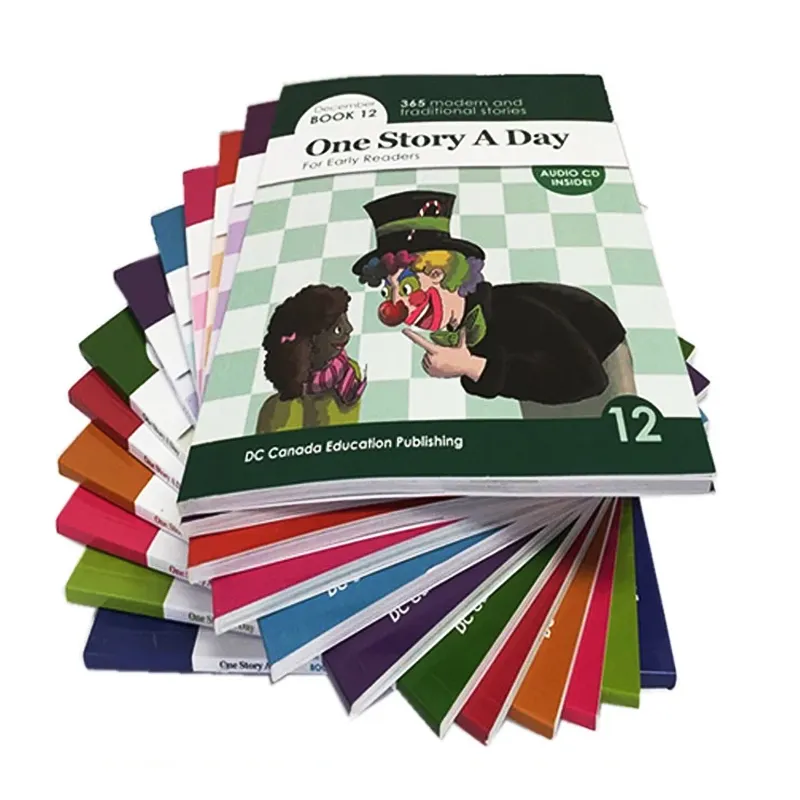 2022 Wholesale custom kids activity books for kindergarten