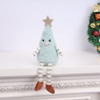 Peluche elfe de Noël personnalisée OEM ODM Vente en gros d'usine Peluche elfe jouet fille garçon avec de longues jambes pour la décoration de Noël