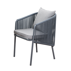 Outdoor Cafe Restaurant Furniture Patio Terrace Chairs Woven Rope <b>Garden</b> <b>Set</b> <b>Garden</b> Chairs - Product Image 1