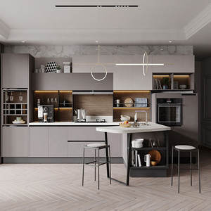 Armoires de <span class=keywords><strong>cuisine</strong></span> chinoises bon marché fabriquées en Chine, armoires de <span class=keywords><strong>cuisine</strong></span> en bois de pin avec rangement pour <span class=keywords><strong>micro</strong></span>-ondes - Product Image 1