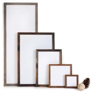 装飾的な空白木製フレームポーチプラーク卸売未完成無地木製プラーク看板壁工芸品用