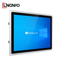 Panel PC Industrial de 17.0 Pulgadas con Pantalla Táctil Capacitiva Sin Ventilador, Monitoreo de Energía Eólica, Carcasa de Aleación de Aluminio Fundido a Presión, Puerto HD para SSD M.2