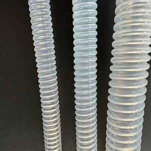 Selang Bellows QINGQIAN Transparan Kelas Medis 100% PTFE, Pipa Bergelombang Ukuran Kustom, Kualitas Tinggi, Tahan Lama - Product Image 3