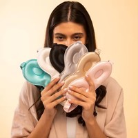 Antifaz de Seda 3D de Lujo Personalizado, Grado 6A, con Correa Ajustable, Sin Presión en los Ojos, 100% Bloqueo de Luz, Caja de Regalo