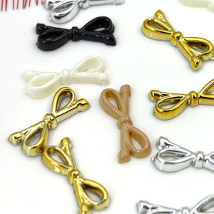 Mini pinces à cheveux nœud papillon 5,5 cm en résine plastique, accessoires de bijoux DIY pour usage quotidien - Product Image 2
