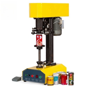 Commercial Desktop Stainless Steel Semi-Automatic Can Sealing <b>Machine</b> Electrically Driven Aluminum <b>Plastic</b> Tin Cans Case Electri - Product Image 1