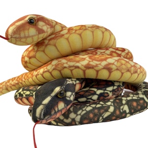 Realistico realistico lungo farcito peluche serpenti <span class=keywords><strong>Cobra</strong></span> <span class=keywords><strong>serpente</strong></span> peluche - Product Image 5