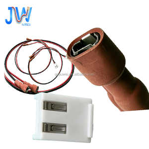 2-контактный разъем из луженой меди для автомобильной электрической системы, для датчиков и модулей управления освещением, прочный - Product Image 2