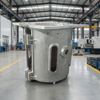 Fourneau de fusion à induction pour métaux ferreux, fusion rapide, four à induction à moyenne fréquence